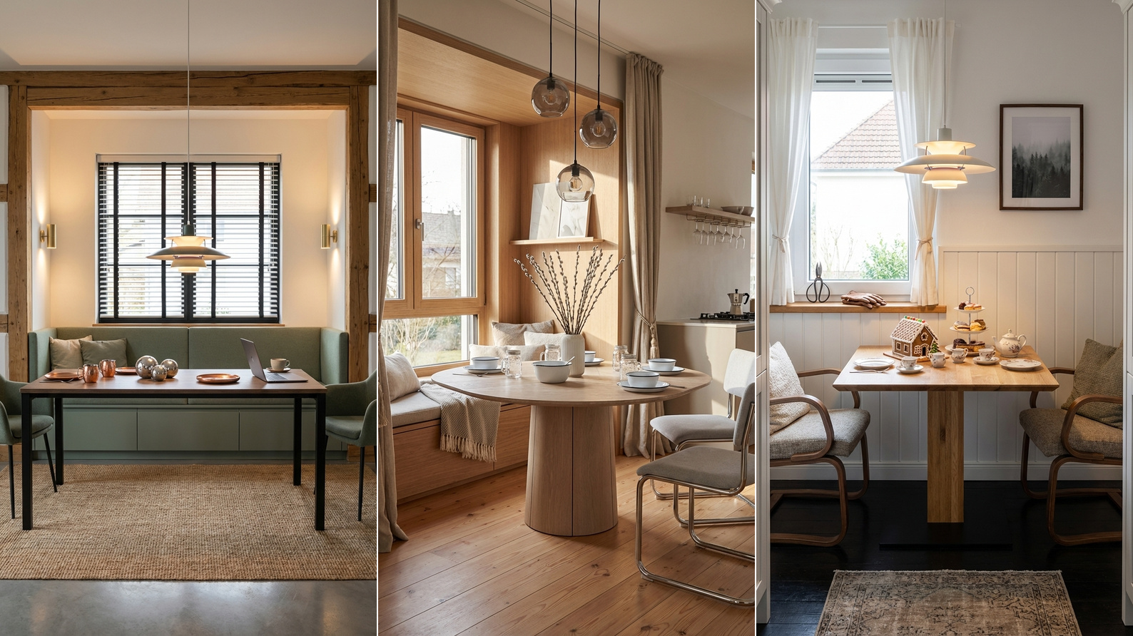 esszimmer ideen nische