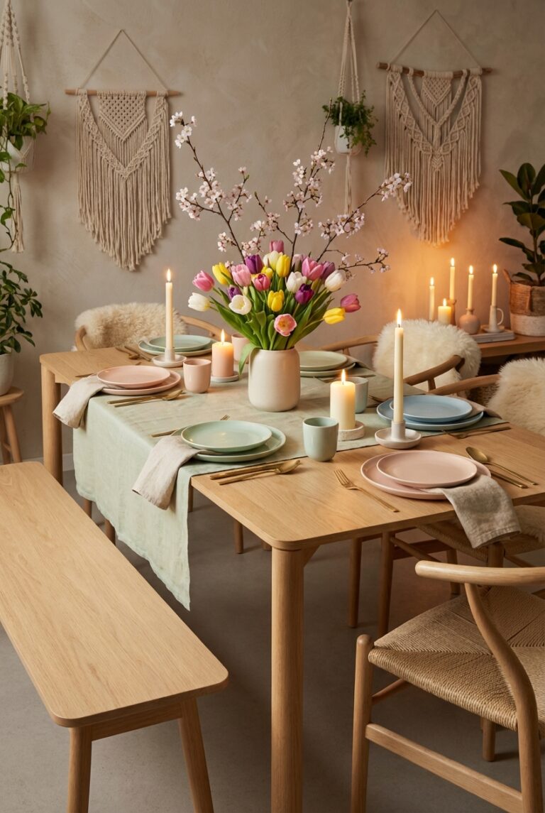 23 Tischdeko Ideen für den Frühling